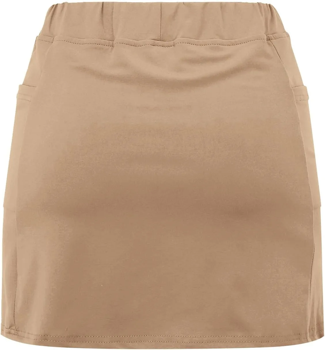 Womens Skorts with Pockets Tummy Control Plus Size Skorts High Waist Athletic Sports Pants Skirt Casual Shorts