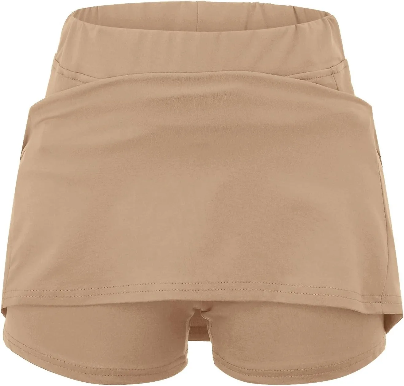 Womens Skorts with Pockets Tummy Control Plus Size Skorts High Waist Athletic Sports Pants Skirt Casual Shorts